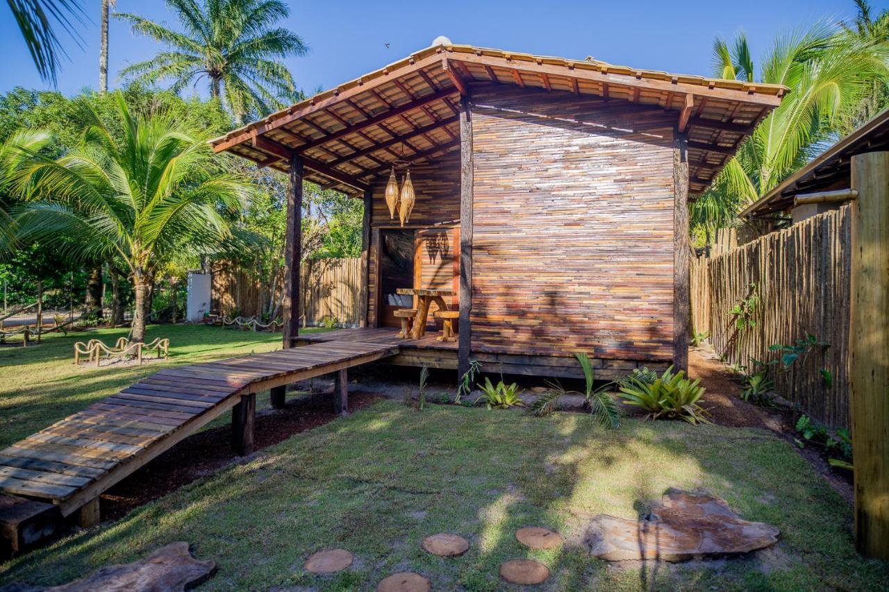 Cabana Fluir - Taipu De Fora - Peninsula De Marau Barra Grande  Luaran gambar