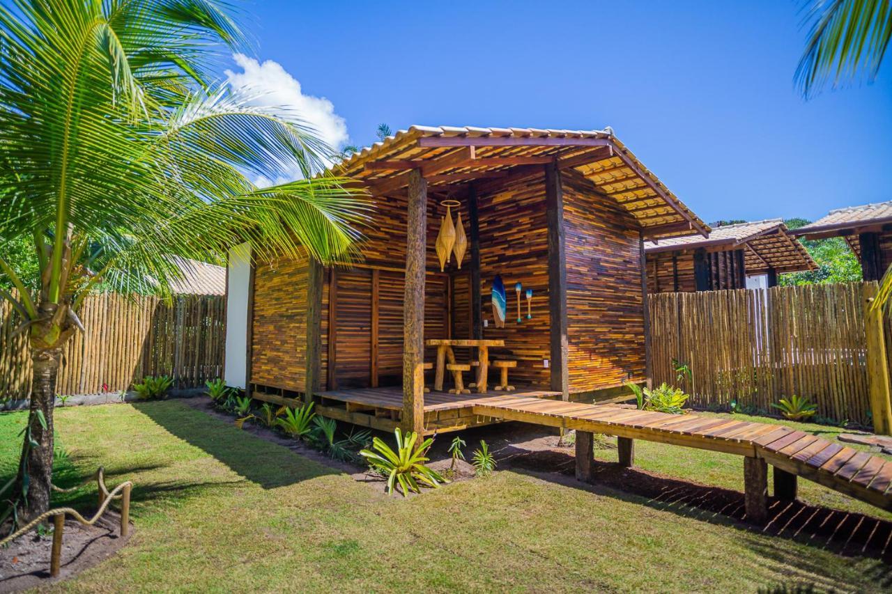 Cabana Fluir - Taipu De Fora - Peninsula De Marau Barra Grande  Luaran gambar