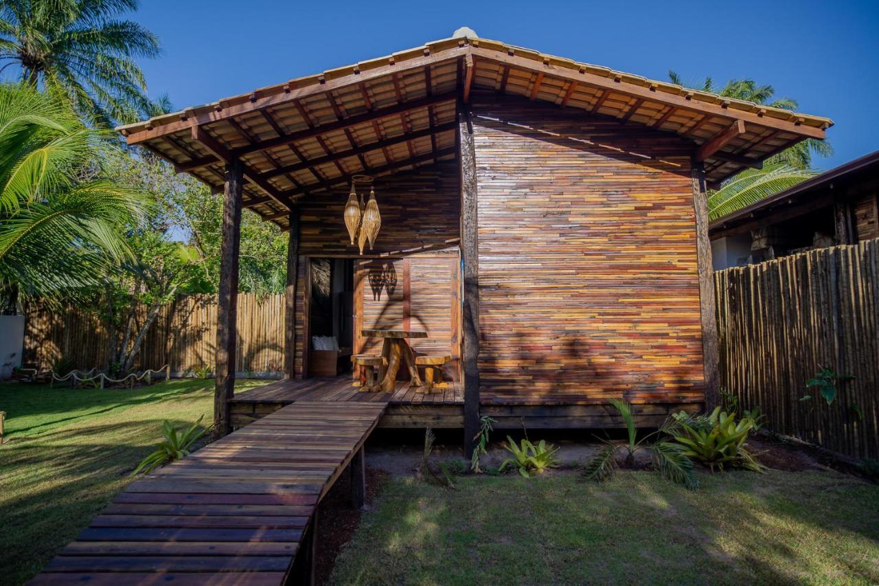 Cabana Fluir - Taipu De Fora - Peninsula De Marau Barra Grande  Luaran gambar