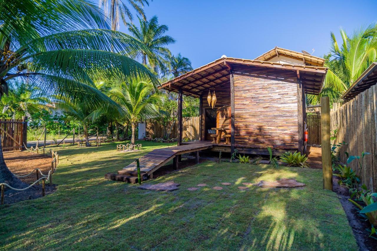 Cabana Fluir - Taipu De Fora - Peninsula De Marau Barra Grande  Luaran gambar