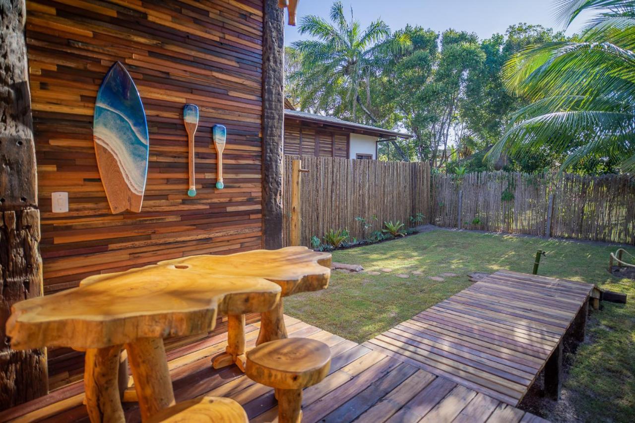 Cabana Fluir - Taipu De Fora - Peninsula De Marau Barra Grande  Luaran gambar