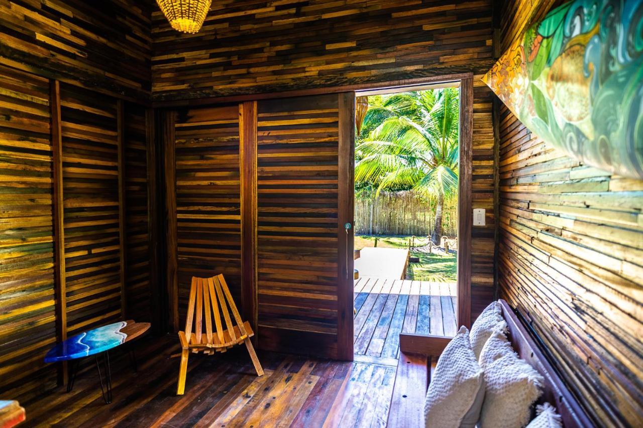 Cabana Fluir - Taipu De Fora - Peninsula De Marau Barra Grande  Luaran gambar