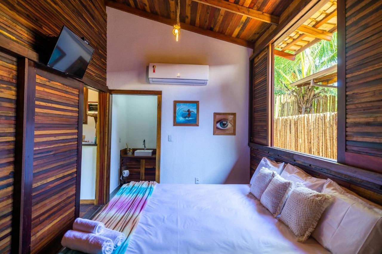 Cabana Fluir - Taipu De Fora - Peninsula De Marau Barra Grande  Luaran gambar