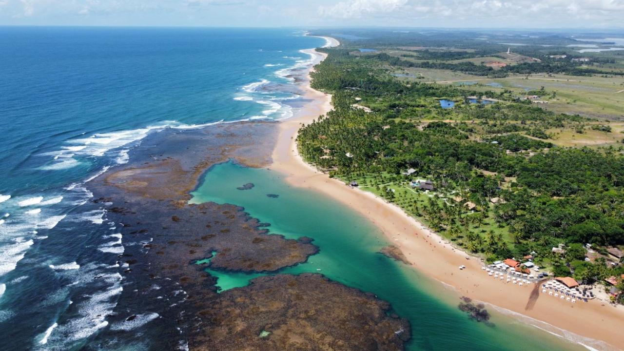 Cabana Fluir - Taipu De Fora - Peninsula De Marau Barra Grande  Luaran gambar