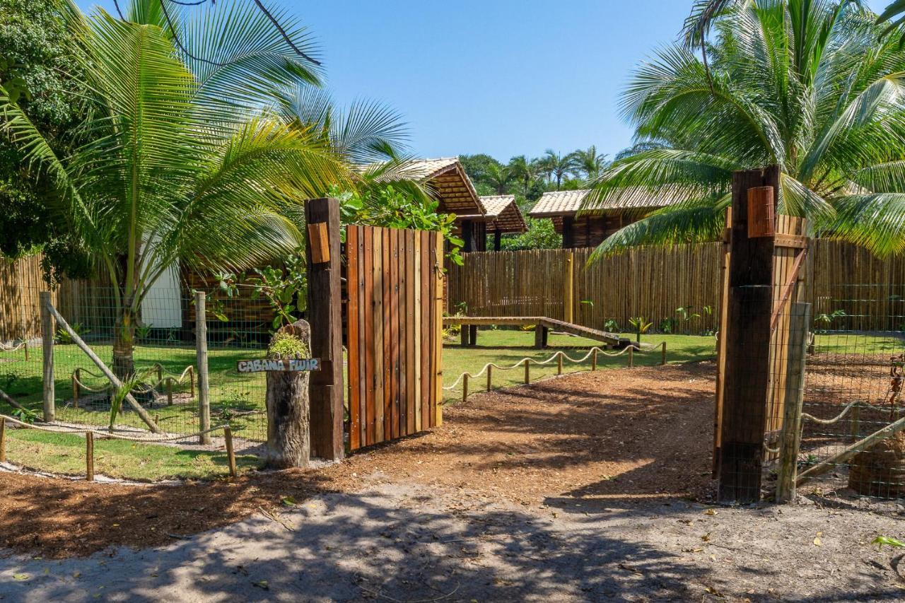 Cabana Fluir - Taipu De Fora - Peninsula De Marau Barra Grande  Luaran gambar