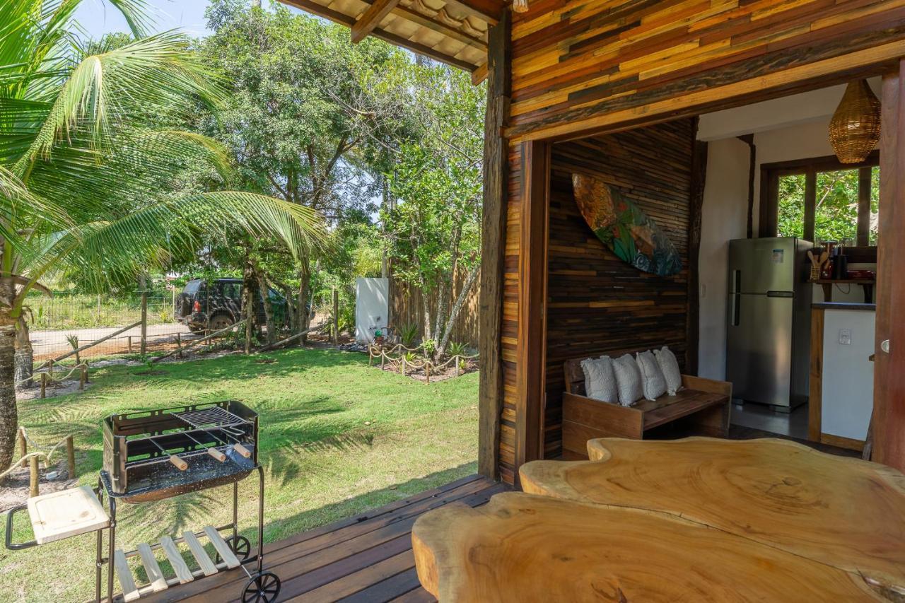 Cabana Fluir - Taipu De Fora - Peninsula De Marau Barra Grande  Luaran gambar